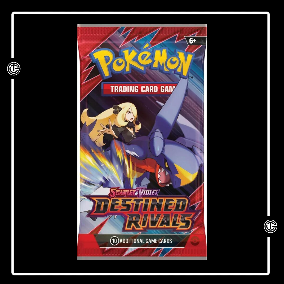 pokemon trading card game scarlet & violet 10 destined rivals Pokemon Scarlet & Violet Destined Rivals Loose Booster Pack – CardDogTCG main image 1